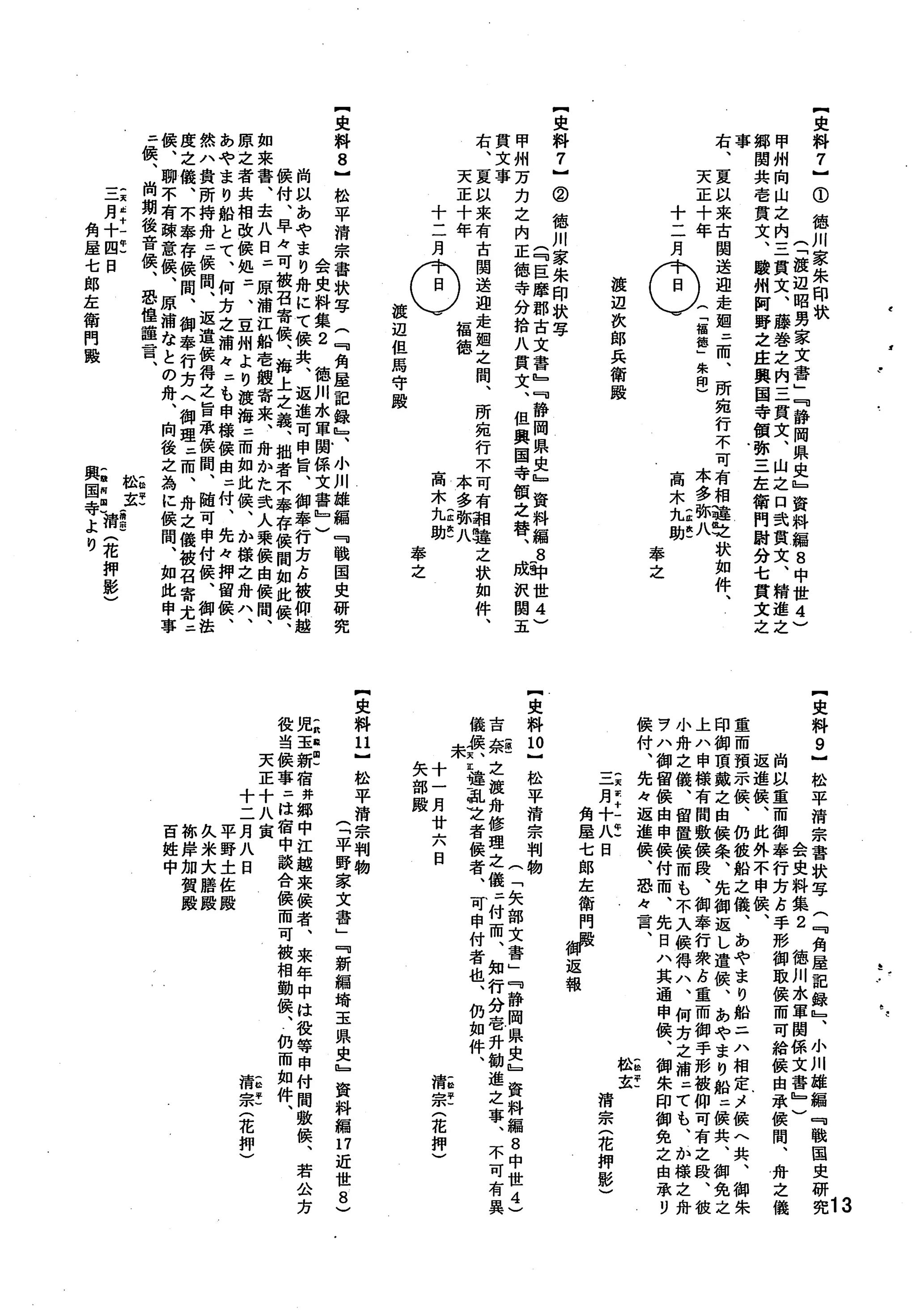 2017年01月14日徳川家康の沼津支配