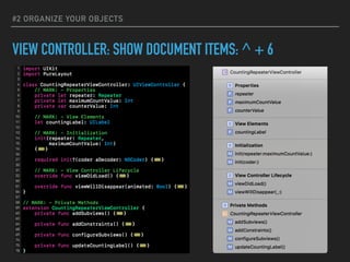 Writing Clean Code in Swift | PDF