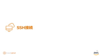 33
SSH接続
 