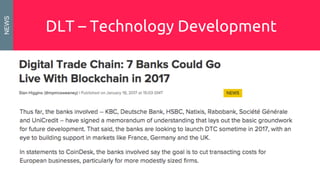 DLT – Technology Development
NEWS
 