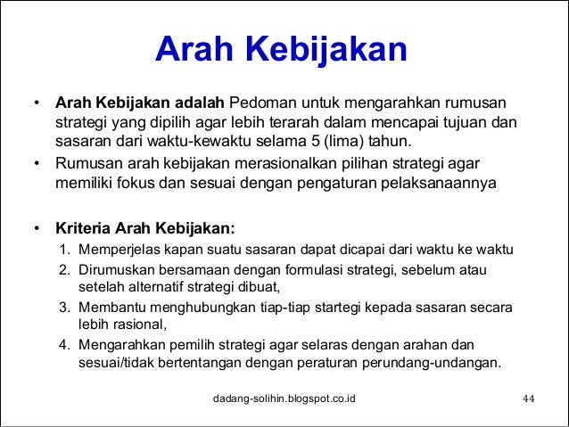 Monitoring dan Evaluasi Perencanaan Pembangunan Daerah