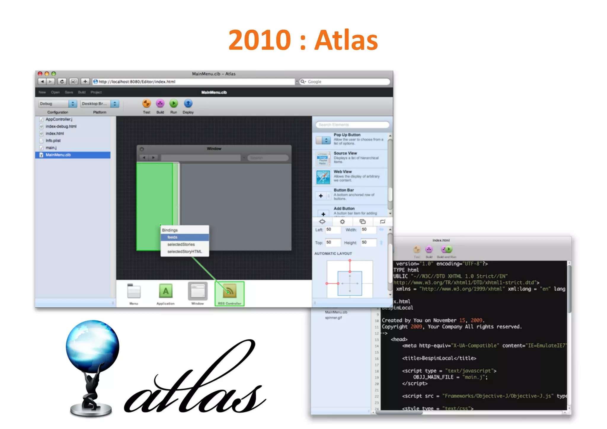 2010	:	Atlas
 