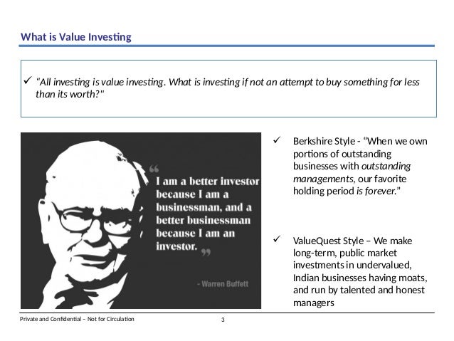 what is value investing