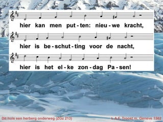 Dit huis een herberg onderweg (ZGz 213) t. A.F. Troost m. Geneve 1562
 