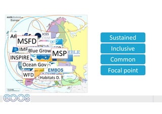 Outcome of the Consultation on establishing an European Ocean Observing System (EOOS) Slide 2