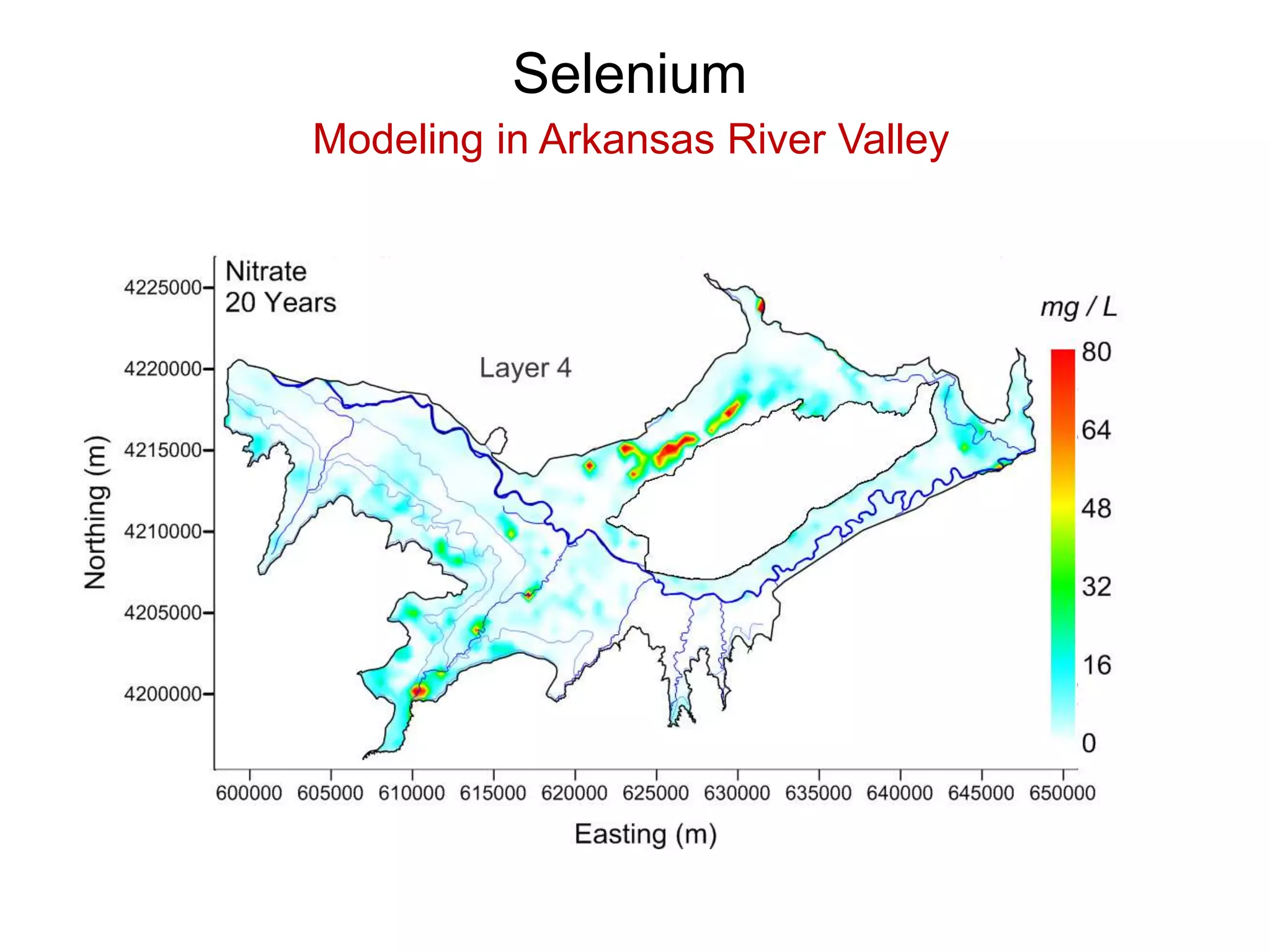 Selenium
Modeling in Arkansas River Valley
 