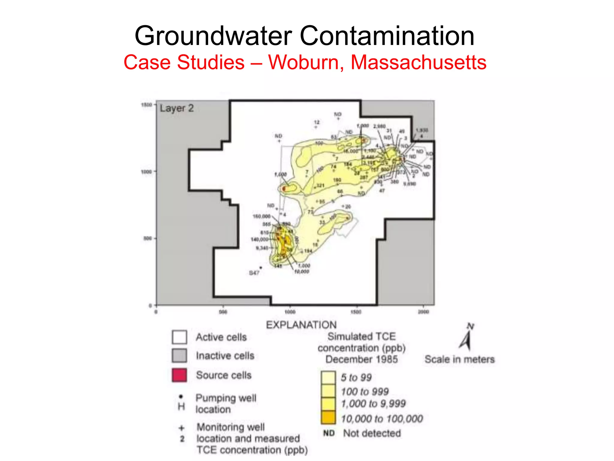 Groundwater Contamination
Case Studies – Woburn, Massachusetts
 