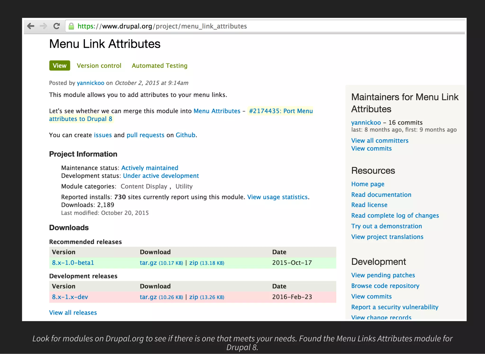 Look for modules on Drupal.org to see if there is one that meets your needs. Found the Menu Links Attributes module for
Drupal 8.
 