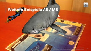 Weitere Beispiele AR / MR
Takondi AG · Jonathan Werner · 14.03.2017
Augmented Reality – vom «Wow» zum langfristigen Nutzen
34
 