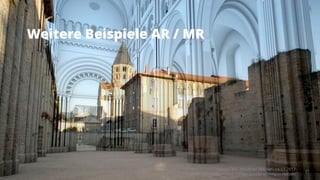 Weitere Beispiele AR / MR
Takondi AG · Jonathan Werner · 14.03.2017
Augmented Reality – vom «Wow» zum langfristigen Nutzen
37
 