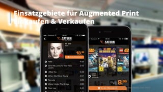 Launch Augmented Reality CMS TARTT
Einsatzgebiete für Augmented Print
Einkaufen & Verkaufen
 