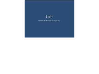Staff.
Hired by the Board to do day-to-day.
 
