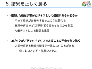 リクルートグループの現場事例から見る　AI/ディープラーニング ビジネス活用の勘所