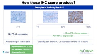 How these IHC score produce?
 