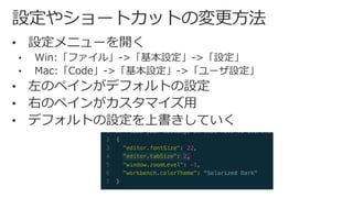 Visual Studio Code 入門