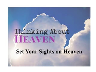 RHBC 318: Set Your Sights on Heaven