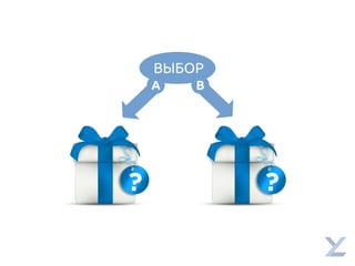 ВЫБОР
А В
 