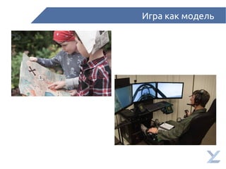 Игра как модель
 