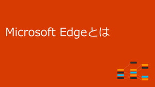 Microsoft Edgeとは
 