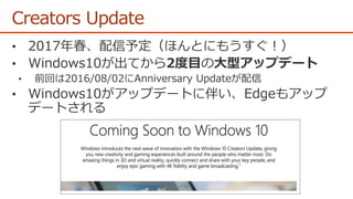 Creators Update
 