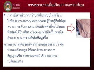 การให สารละลายทางหลอดเล อดดำ