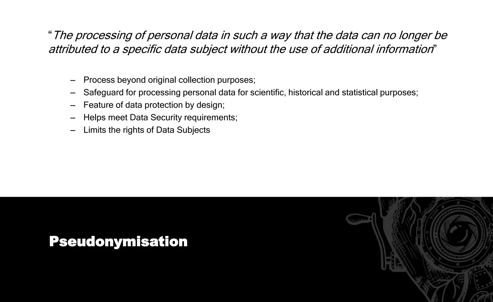 19
Processors
‒ Comply with specific obligations
• Records
• Data Security
• PIA/DPO
• Breach notification to Controller
‒ Directly liable
 
