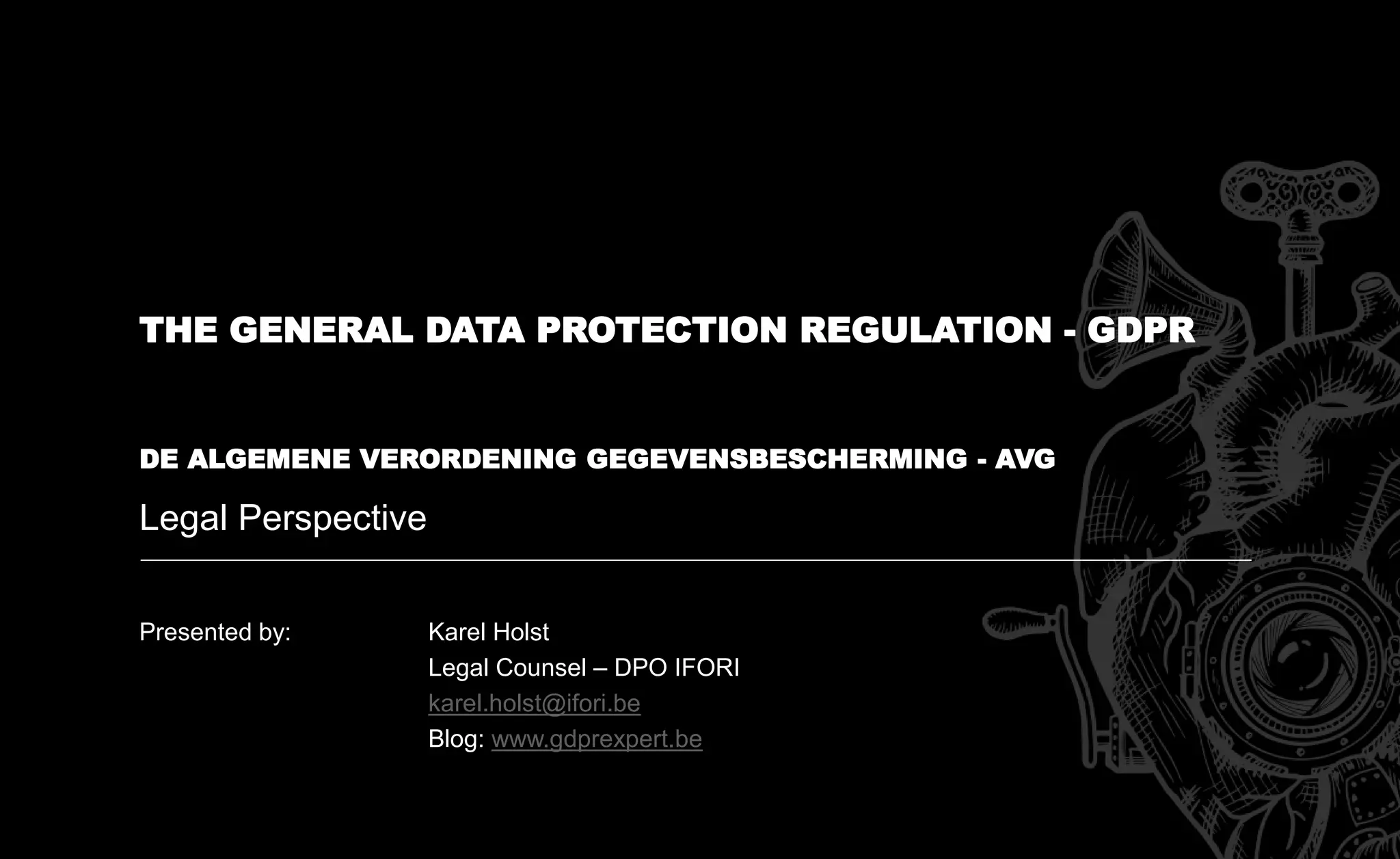 Overview
Data Protection
 