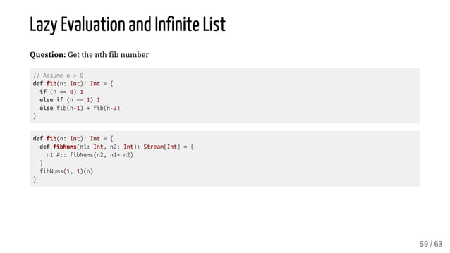 Loop Like a Functional Programing Native