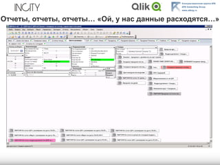 Отчеты, отчеты, отчеты… «Ой, у нас данные расходятся…»
 
