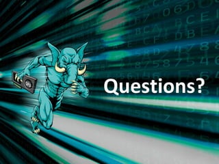 Questions?
 
