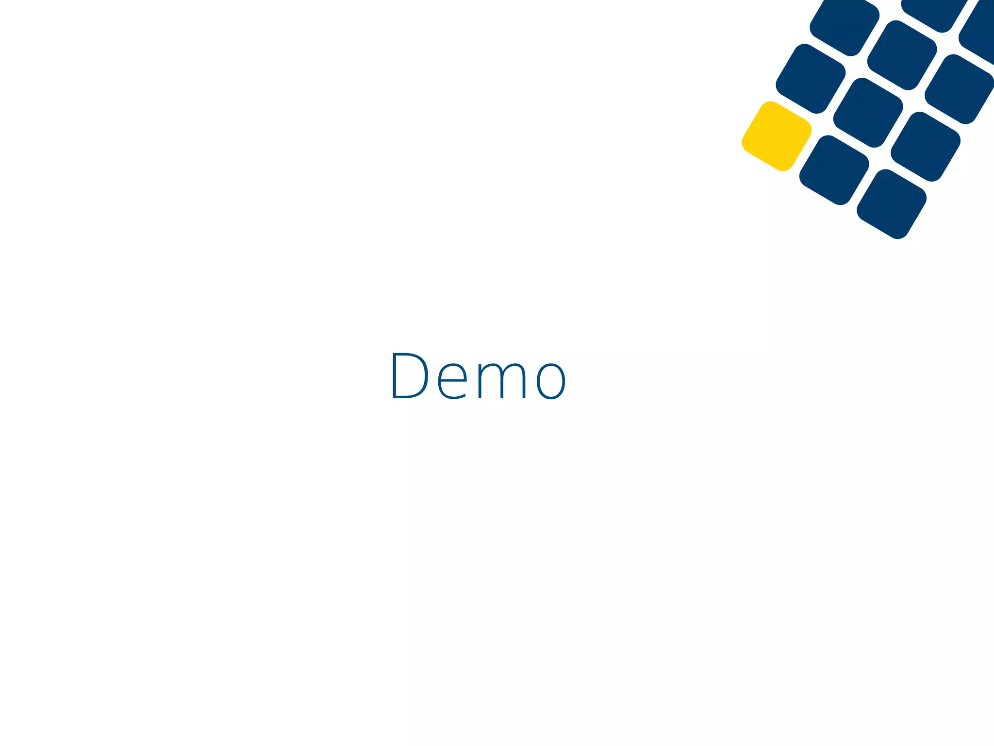 Demo
 