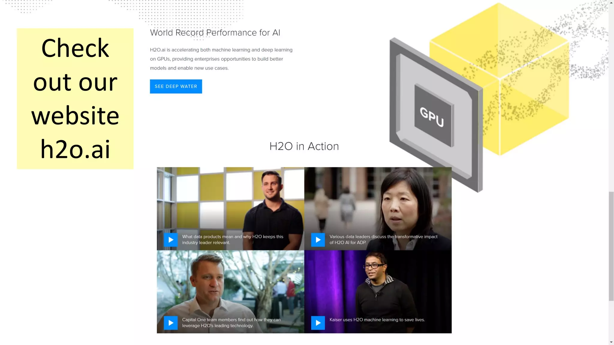 12
Check
out our
website
h2o.ai
 