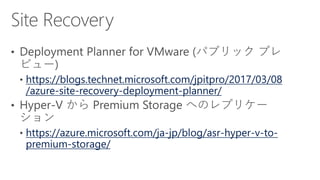 [Azure Council Experts (ACE) 第22回定例会] Microsoft Azureアップデート情報 (2017/02/17-2017/04/14)