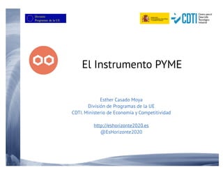 20170420 El Instrumento Pyme