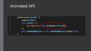 Animated API
 
