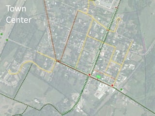 Gateways and
Transition
Zones
Town
Center
 