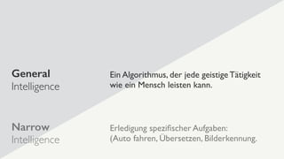 UX für künstliche Intelligenzen / IA Konferenz '17 / Berlin / Jan Korsanke