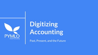 Digitizing
Accounting
Past, Present, and the Future
 