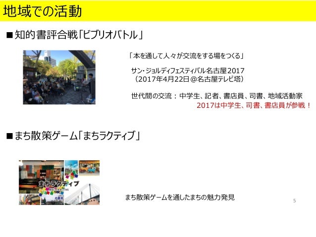 本を通したコミュニケーションとコミュニティの可能性