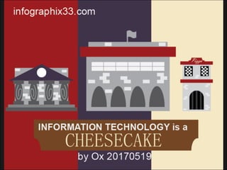 Information Technology is a Cheesecake