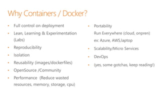 Docker & Containers for Big Data, Data Science, Machine Learning & Deep ...