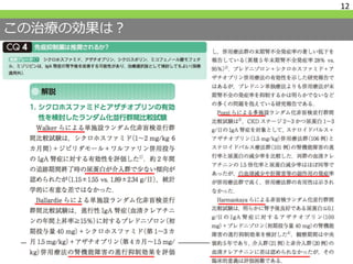 この治療の効果は？
12
 