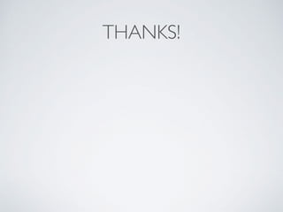 THANKS!
 
