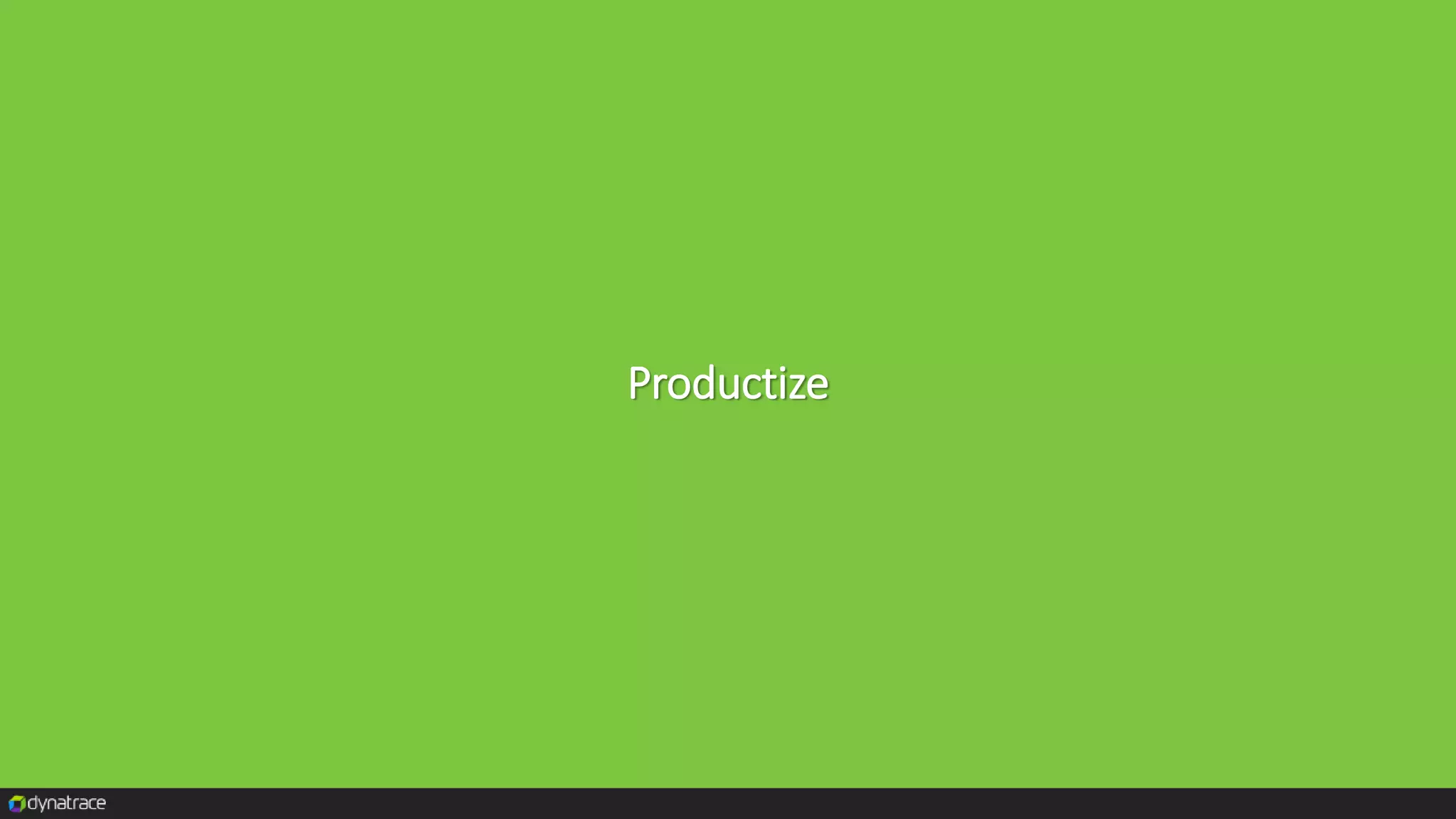 Productize
 
