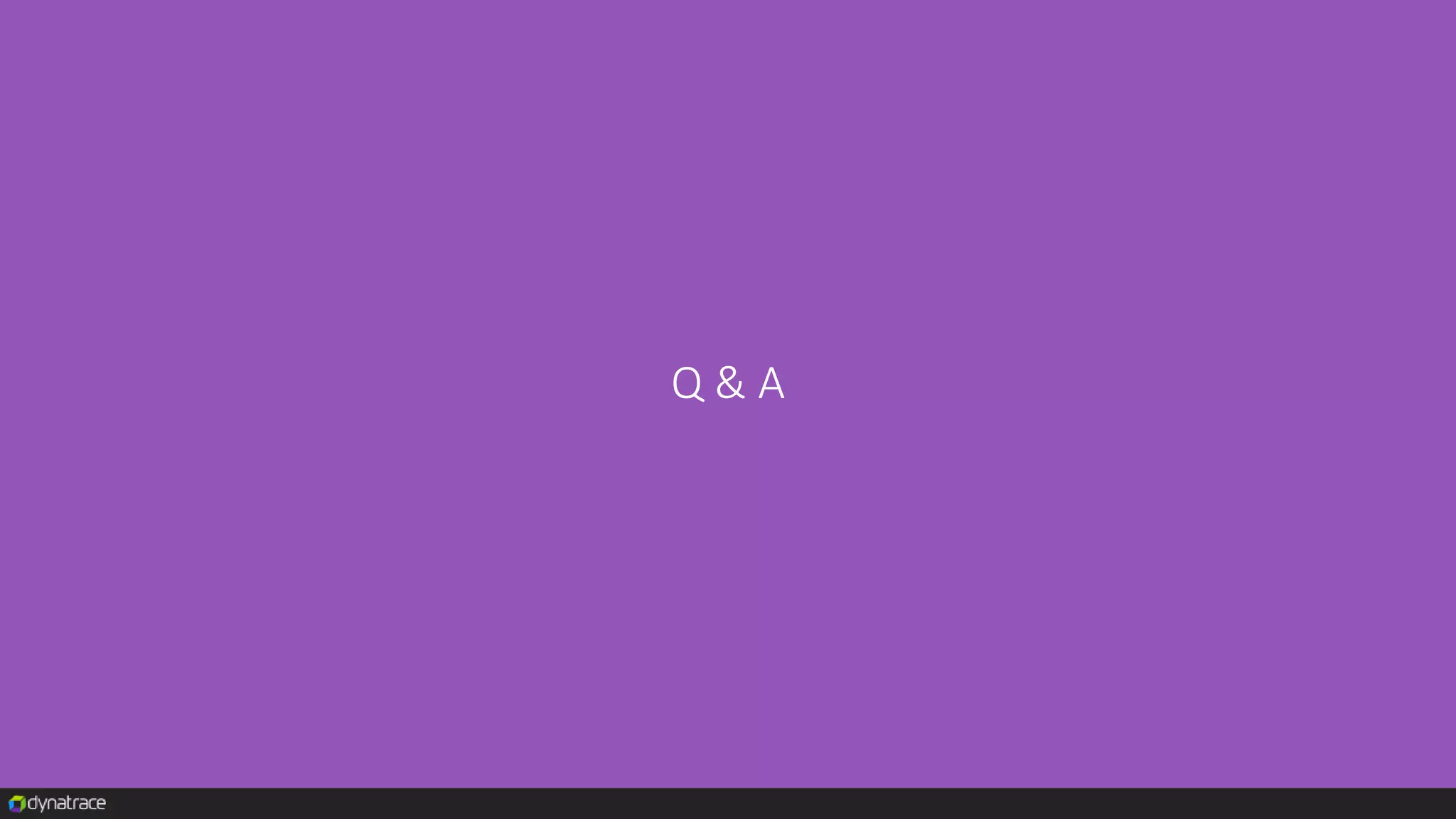 Q & A
 