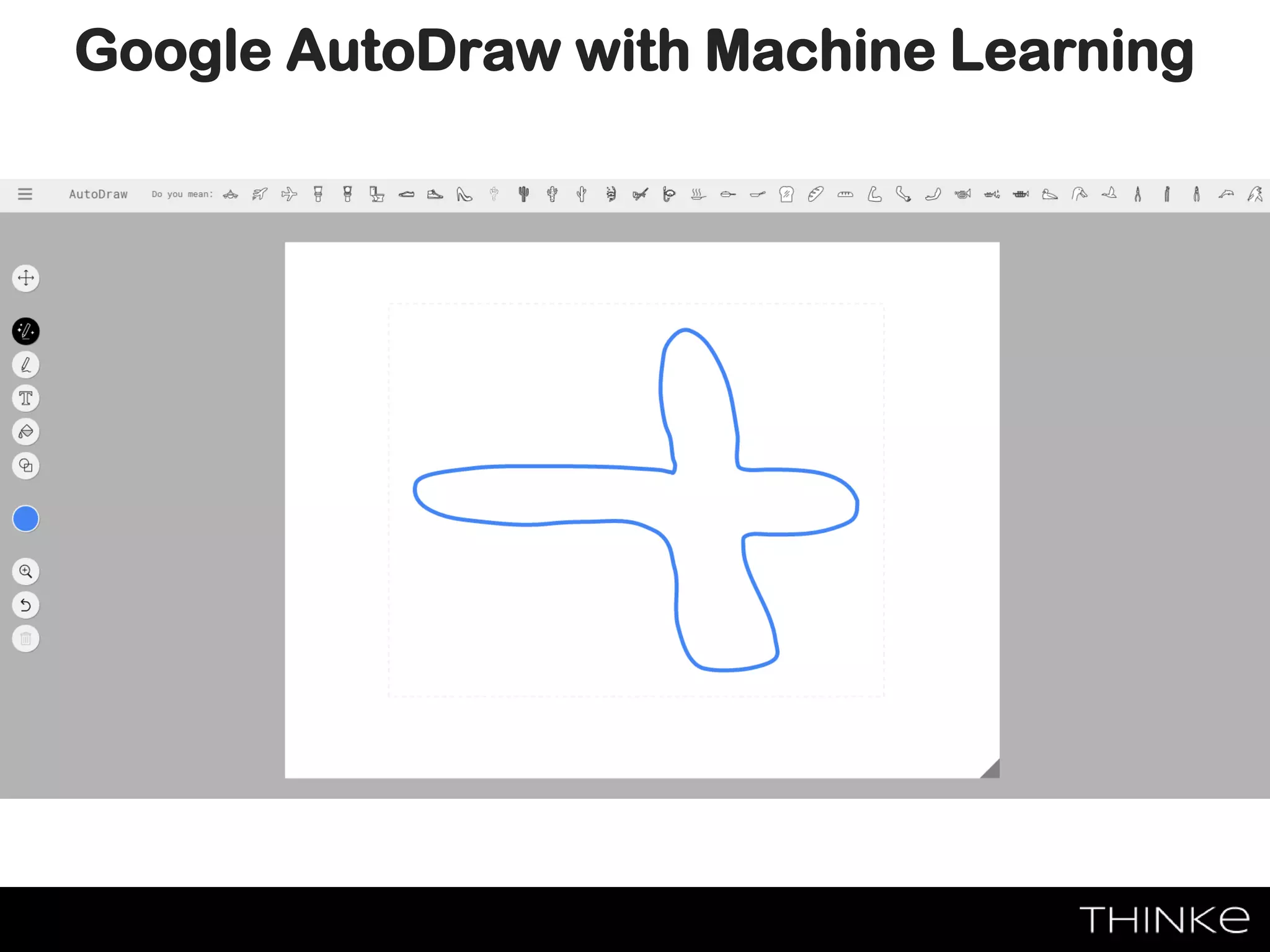 Google AutoDraw with Machine Learning
 