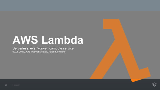 AWS Lambda | PPT