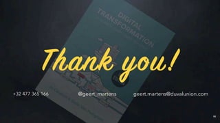 95
geert.martens@duvalunion.com@geert_martens+32 477 365 166
Thank you!
 