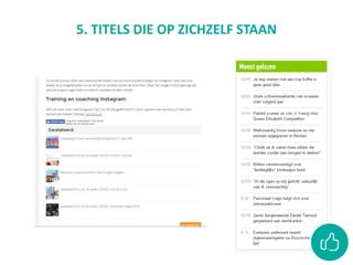 5. TITELS DIE OP ZICHZELF STAAN
 
