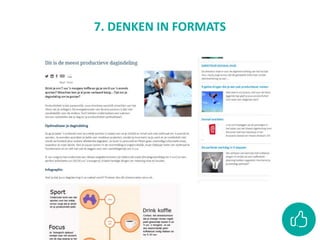 7. DENKEN IN FORMATS
 